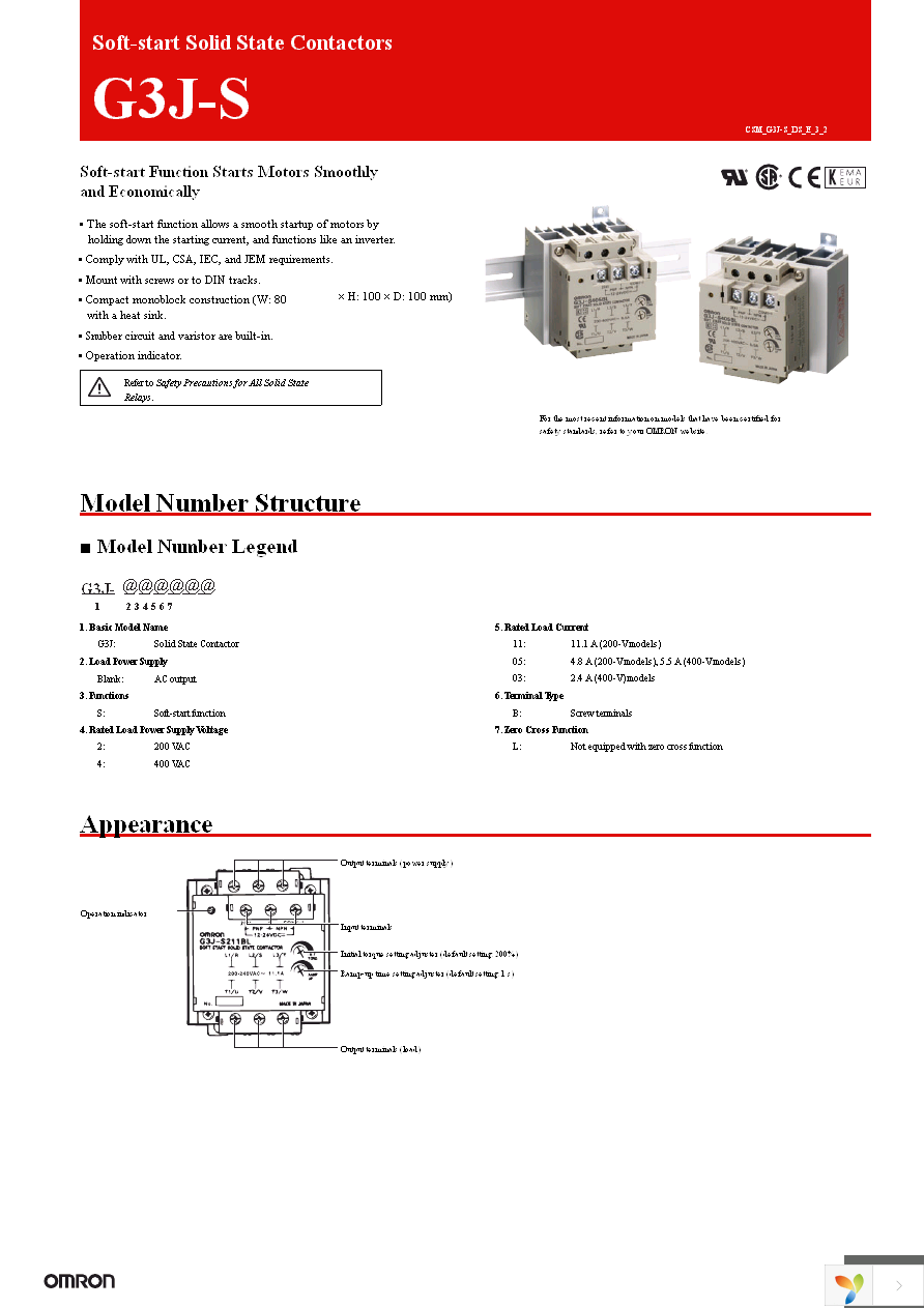 G3J-S205BL DC12-24 Page 1